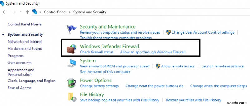 Windows 10 এ Windows Firewall সমস্যার সমাধান করুন