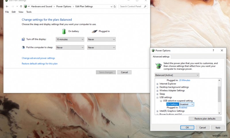 Windows 10-এ USB নির্বাচনী সাসপেন্ড সেটিং অক্ষম করুন 