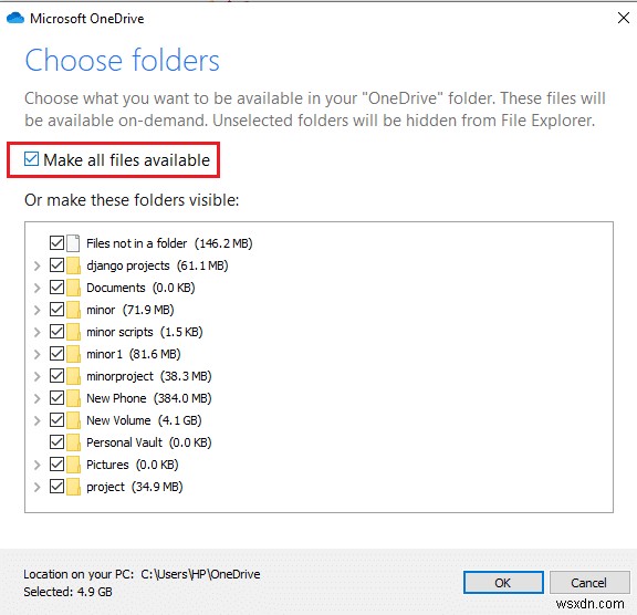 Windows 10 এ OneDrive সিঙ্ক সমস্যার সমাধান করুন
