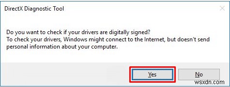 Windows 10 এ ডাইরেক্টএক্স ডায়াগনস্টিক টুল কিভাবে ব্যবহার করবেন