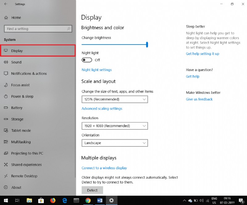 Windows 10 এ সনাক্ত না হওয়া দ্বিতীয় মনিটর ঠিক করুন