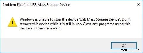 ইউএসবি মাস স্টোরেজ ডিভাইস বের করার সমস্যা সমাধানের 6 উপায়