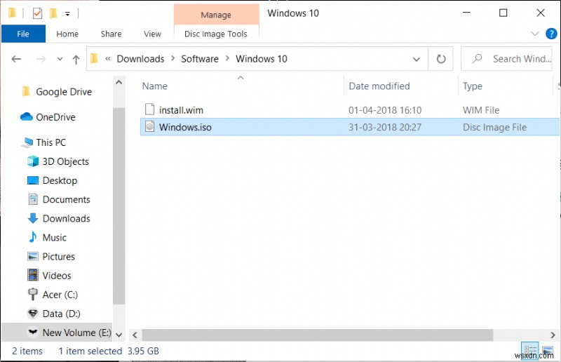Windows 10 এ ISO ফাইল মাউন্ট বা আনমাউন্ট করার 3 উপায় 