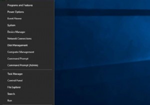 Windows 10 পাওয়ার ইউজার মেনু (Win+X) কি?