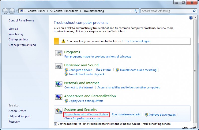 Windows 7 আপডেটগুলি ডাউনলোড হচ্ছে না ঠিক করুন