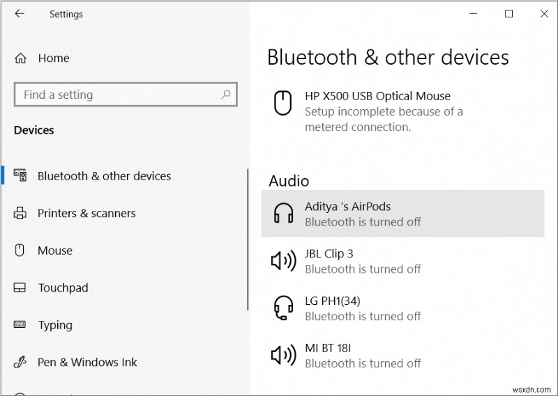 Windows 10-এ ব্লুটুথ ডিভাইসের নাম পরিবর্তন করার উপায়