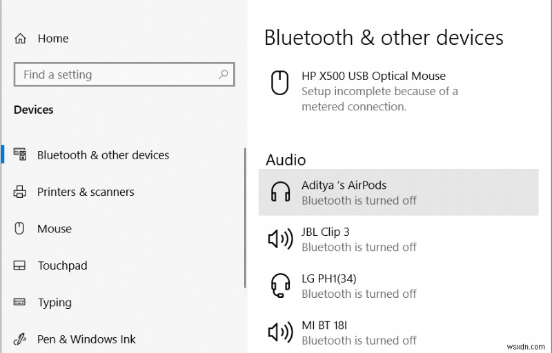 Windows 10-এ ব্লুটুথ ডিভাইসের নাম পরিবর্তন করার উপায়