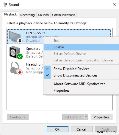 Windows 10-এ HDMI No Sound ঠিক করুন যখন টিভির সাথে সংযুক্ত থাকে 