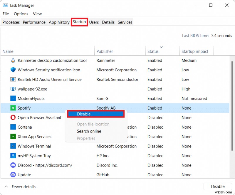 উইন্ডোজ 11-এ স্টার্টআপে স্পটিফাই খোলা বন্ধ করার 3টি উপায় 