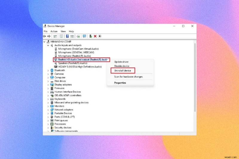 Windows 11 এ কিভাবে অডিও ড্রাইভার পুনরায় ইনস্টল করবেন