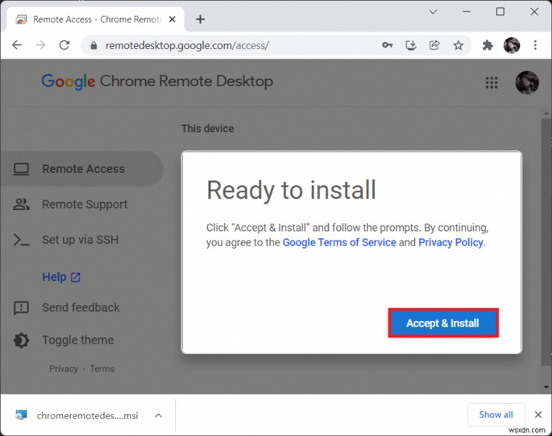 Windows 11 এ Chrome রিমোট ডেস্কটপ কীভাবে সক্ষম করবেন