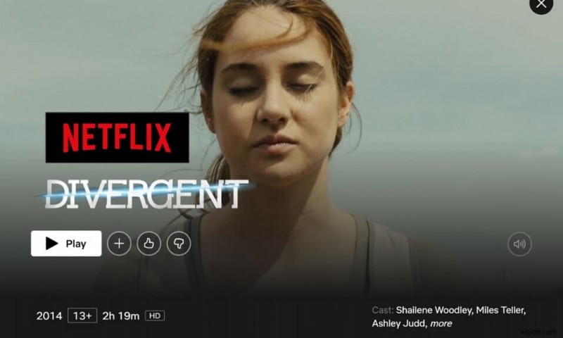 Netflix এ কি ডাইভারজেন্ট?