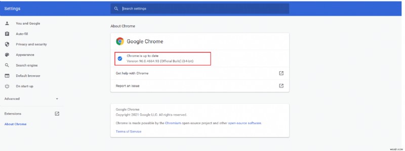 Google Chrome আপডেট হচ্ছে না ঠিক করুন 