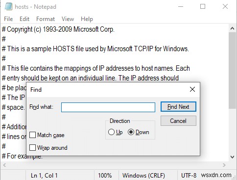 Windows 10 এ ERR_EMPTY_RESPONSE ঠিক করুন 
