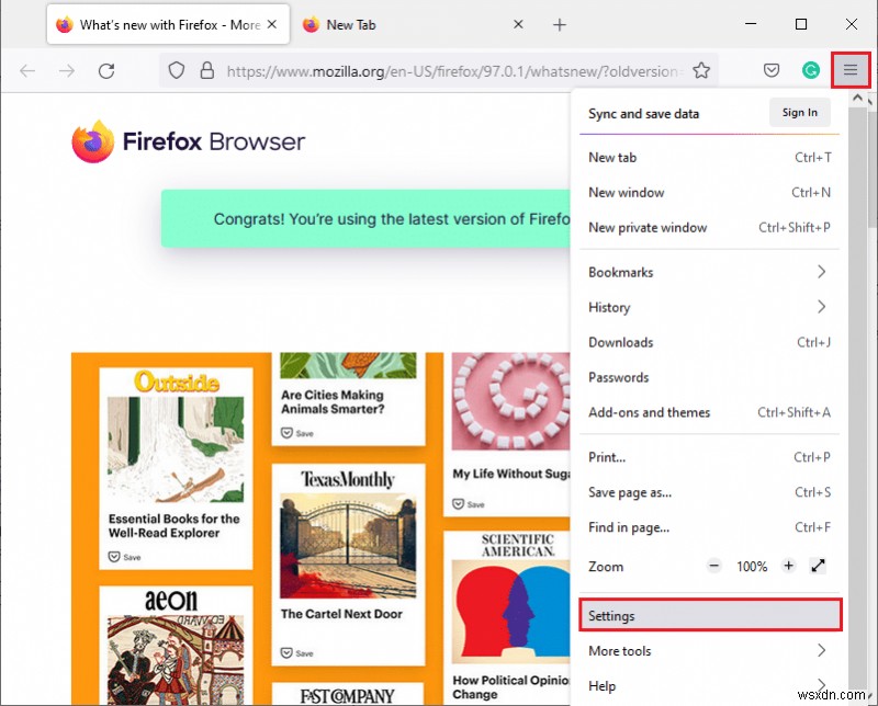 Fix Firefox রাইট ক্লিক কাজ করছে না