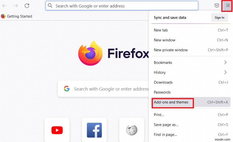 Fix Firefox ইতিমধ্যেই চলছে 