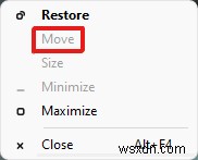 Windows 11-এ অফ-স্ক্রিনযুক্ত একটি উইন্ডো কীভাবে সরানো যায়