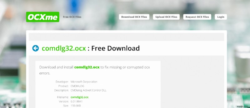 Windows 10-এ COMDLG32.OCX অনুপস্থিত ঠিক করুন 