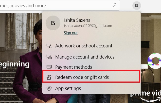 মাইক্রোসফ্ট অ্যাকাউন্টে কীভাবে একটি উপহার কার্ড রিডিম করবেন 