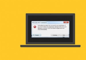 উইন্ডোজ 10-এ আপনার অ্যাপ্লিকেশনে অনিয়ন্ত্রিত ব্যতিক্রমটি ঠিক করুন 