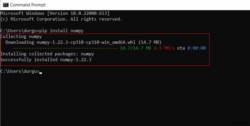 উইন্ডোজ 10 এ NumPy কিভাবে ইনস্টল করবেন 