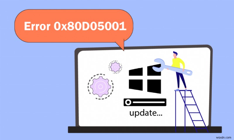 Windows 10 আপডেট স্টোর ত্রুটি 0x80D05001 ঠিক করুন 