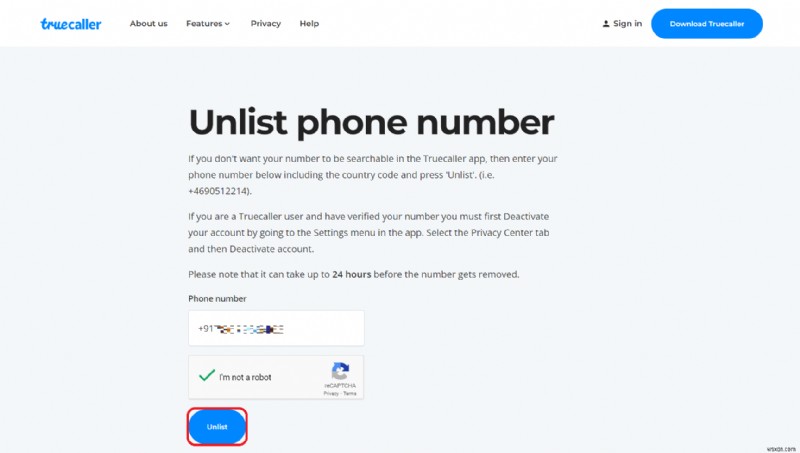 কিভাবে Truecaller থেকে আপনার নম্বর আনলিস্ট করবেন 