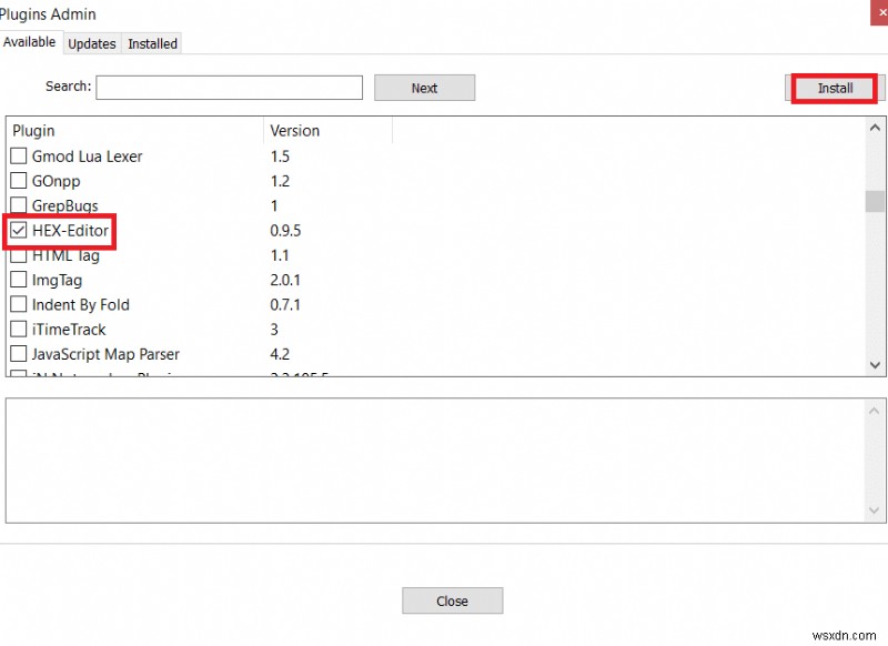 কিভাবে Windows 10 এ Hex Editor Notepad++ ইনস্টল করবেন 