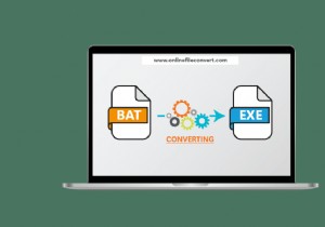উইন্ডোজ 10 এ কীভাবে BAT কে EXE তে রূপান্তর করবেন 