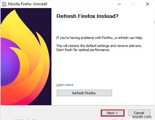 Mozilla Firefox Windows 10 এ XPCOM ত্রুটি লোড করতে পারেনি ঠিক করুন