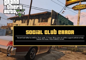 Windows 10-এ GTA V সোশ্যাল ক্লাব ত্রুটি ঠিক করুন 