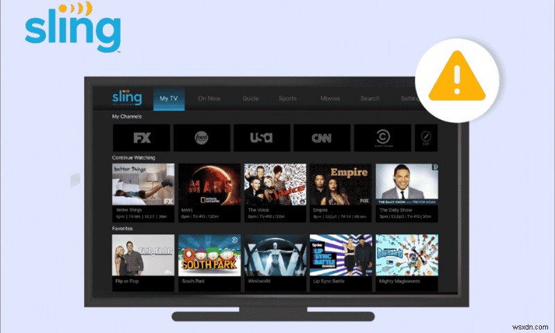 Windows 10 এ Sling TV ডাউন ঠিক করুন