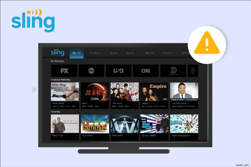 Windows 10 এ Sling TV ডাউন ঠিক করুন