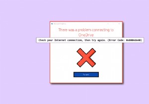 Windows 10-এ OneDrive 0x8004de40 ত্রুটি ঠিক করুন 