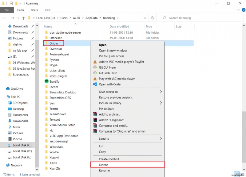 Windows 10-এ ডাউনলোড পুনরায় শুরু করার সময় আটকে থাকা অরিজিন ঠিক করুন 