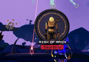 অ্যাকশন নম্বর 1-এ বৃষ্টির মারাত্মক ত্রুটির ঝুঁকি ঠিক করুন 