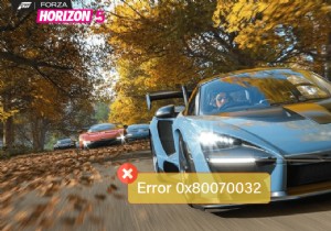 Windows 10 এ 0x80070032 Forza Horizon 5 ত্রুটি ঠিক করুন