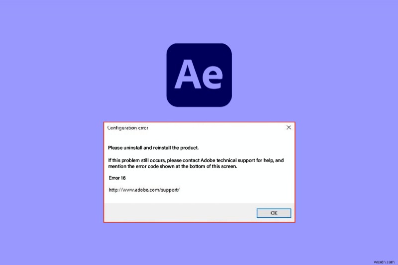 Windows 10 এ Adobe After Effects Error 16 ঠিক করুন 