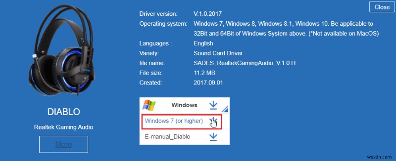 Windows 10 এ কাজ করছে না SADES হেডসেট ঠিক করুন