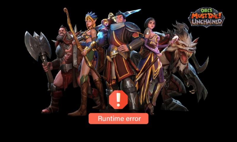 Fix Orcs Must Di Unchained Runtime Error