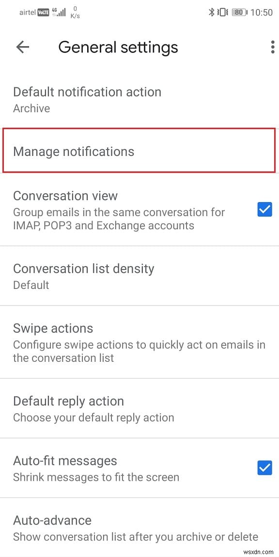 Android-এ কাজ করছে না Gmail বিজ্ঞপ্তিগুলি ঠিক করুন