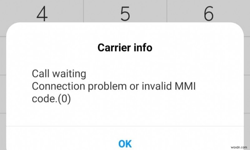 সংযোগ সমস্যা বা অবৈধ MMI কোড ঠিক করুন