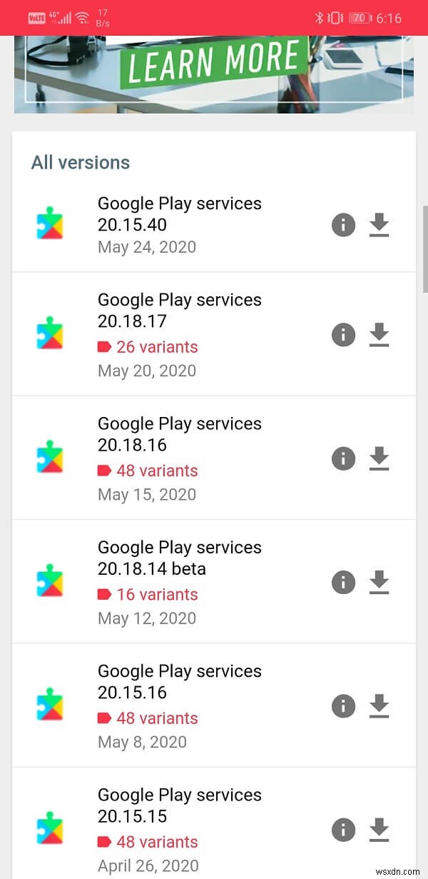 কিভাবে Google Play পরিষেবাগুলি ম্যানুয়ালি আপডেট করবেন