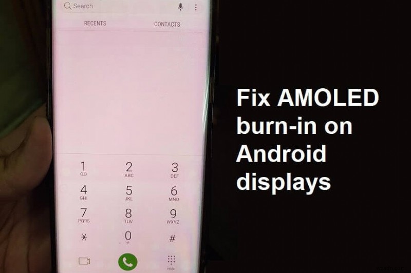 AMOLED বা LCD ডিসপ্লেতে স্ক্রীন বার্ন-ইন ঠিক করুন