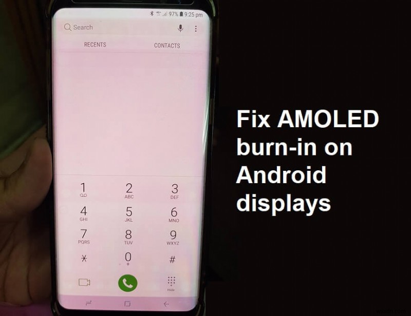 AMOLED বা LCD ডিসপ্লেতে স্ক্রীন বার্ন-ইন ঠিক করুন