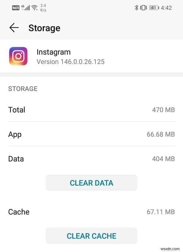 Android-এ Instagram ফিড রিফ্রেশ করতে পারেনি ত্রুটি ঠিক করুন