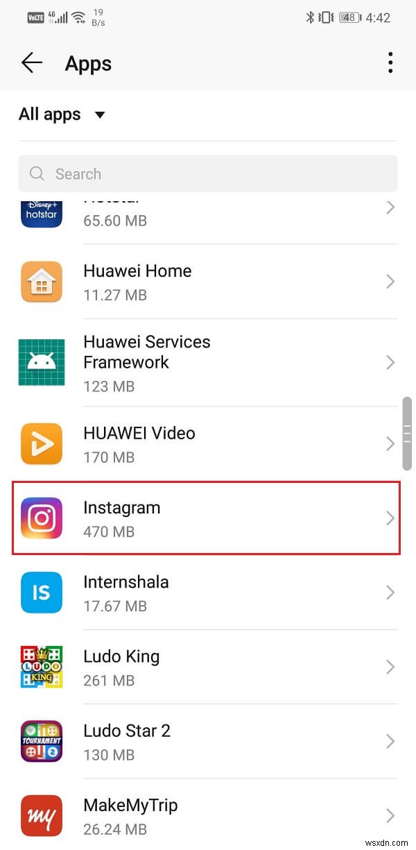 Android-এ Instagram ফিড রিফ্রেশ করতে পারেনি ত্রুটি ঠিক করুন