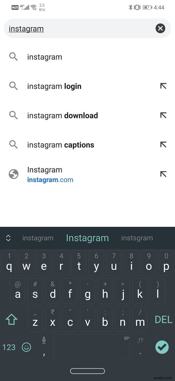 Android-এ Instagram ফিড রিফ্রেশ করতে পারেনি ত্রুটি ঠিক করুন