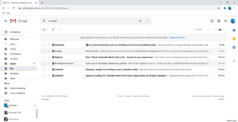 Gmail অ্যাপ অ্যান্ড্রয়েডে কাজ করছে না তা ঠিক করুন