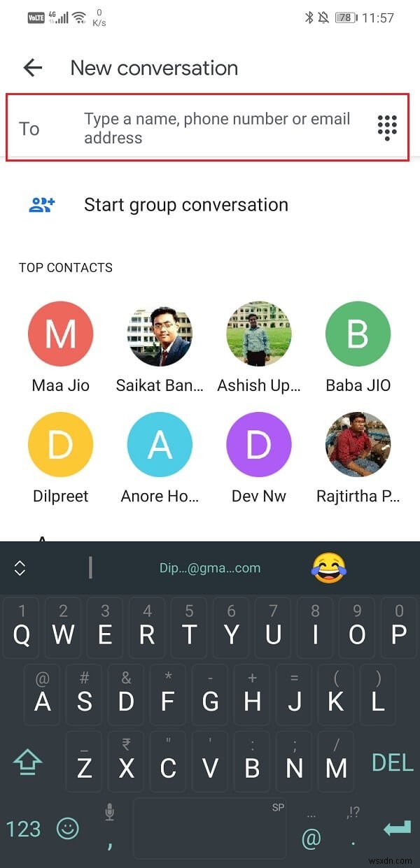 Android এ ইমেল বা পাঠ্য বার্তার মাধ্যমে ছবি পাঠান